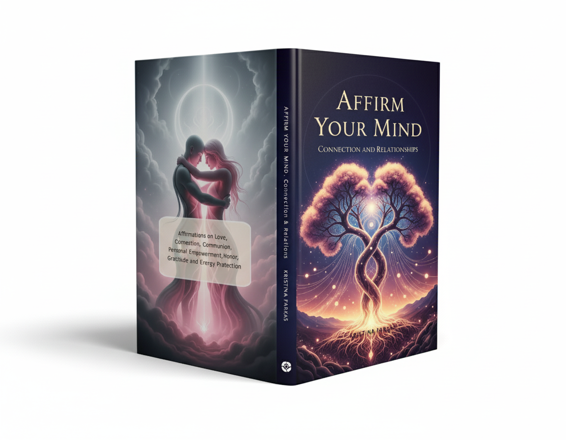 160 Affirmations for love and connections spiritual self-help book in English, 160 pages