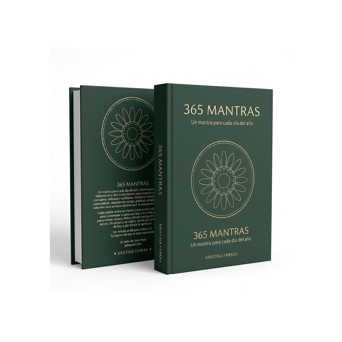 Portada del libro 365 Mantras de Kristina Farkas, edición ebook