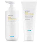 Set Corporal Ultra Korean Gel De Ducha Y Crema Corporal 350ml + 200ml - Cosmética Coreana Atomy