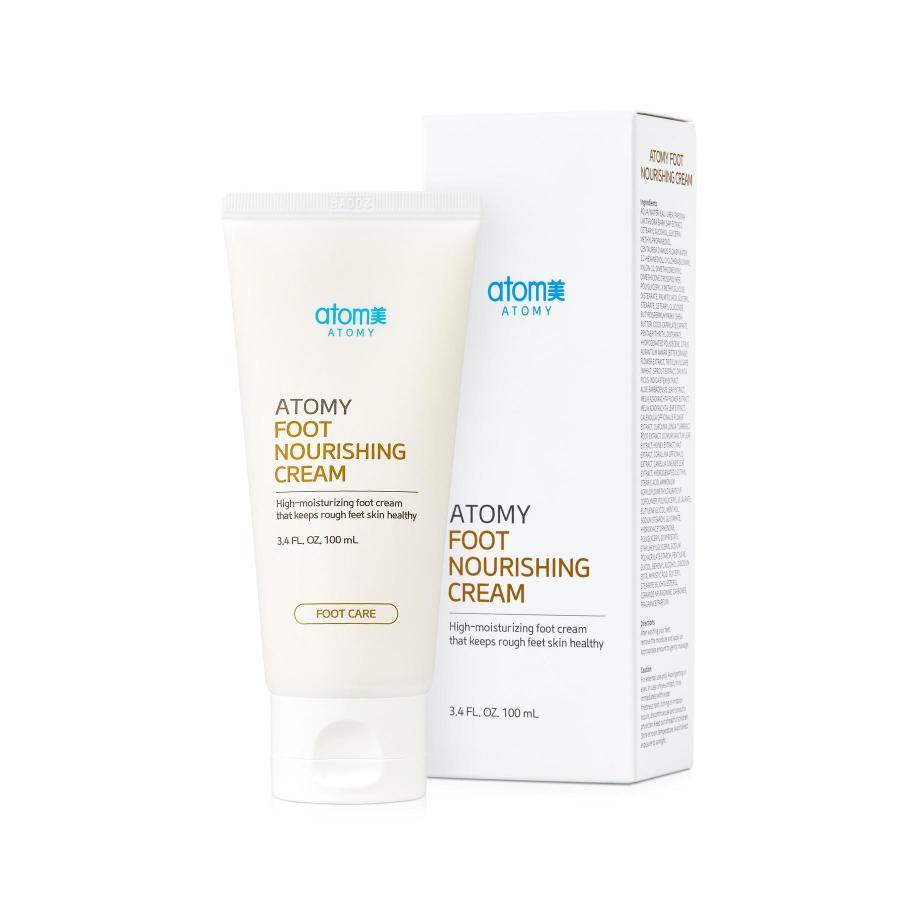 Crema nutritiva para pies Atomy 100 ml Hidratación y Suavidad para Pies Secos - Cosmética Coreana Atomy