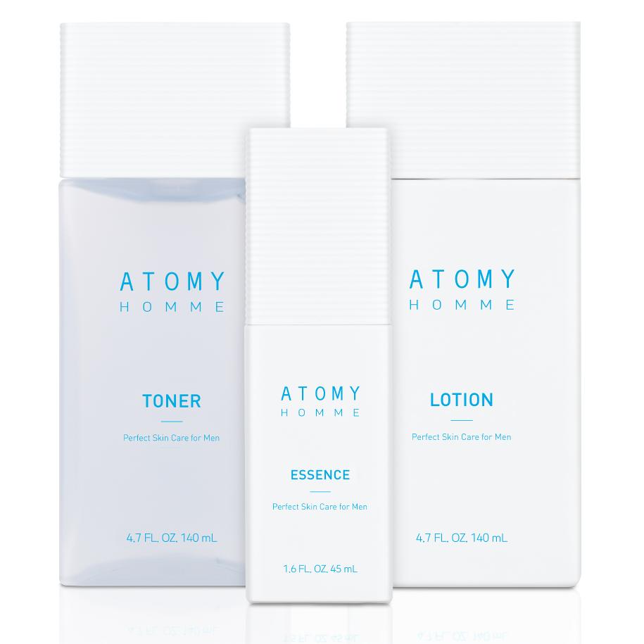 Cuidado Facial para Hombre Atomy Korean Homme Skin Care Set 3 productos - Cosmética Coreana Atomy