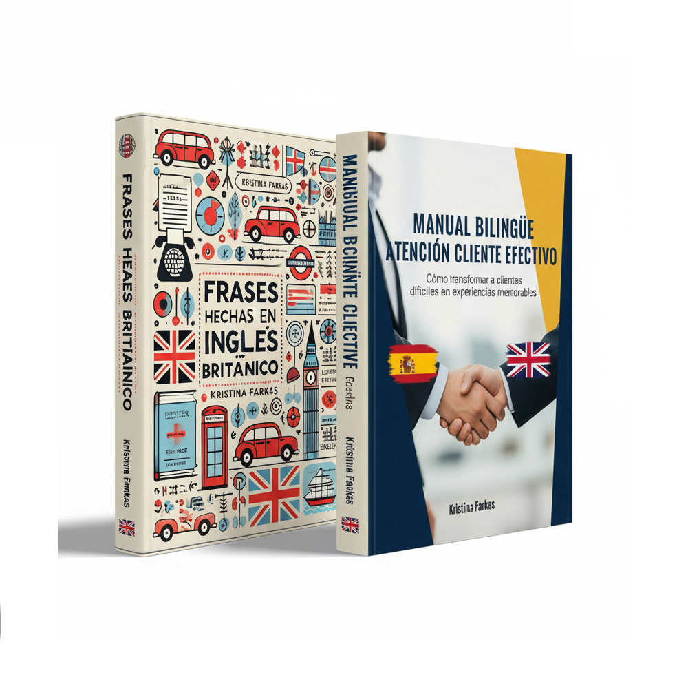 Pack Bilingüe y Profesional. Inglés Británico + Atención al Cliente 