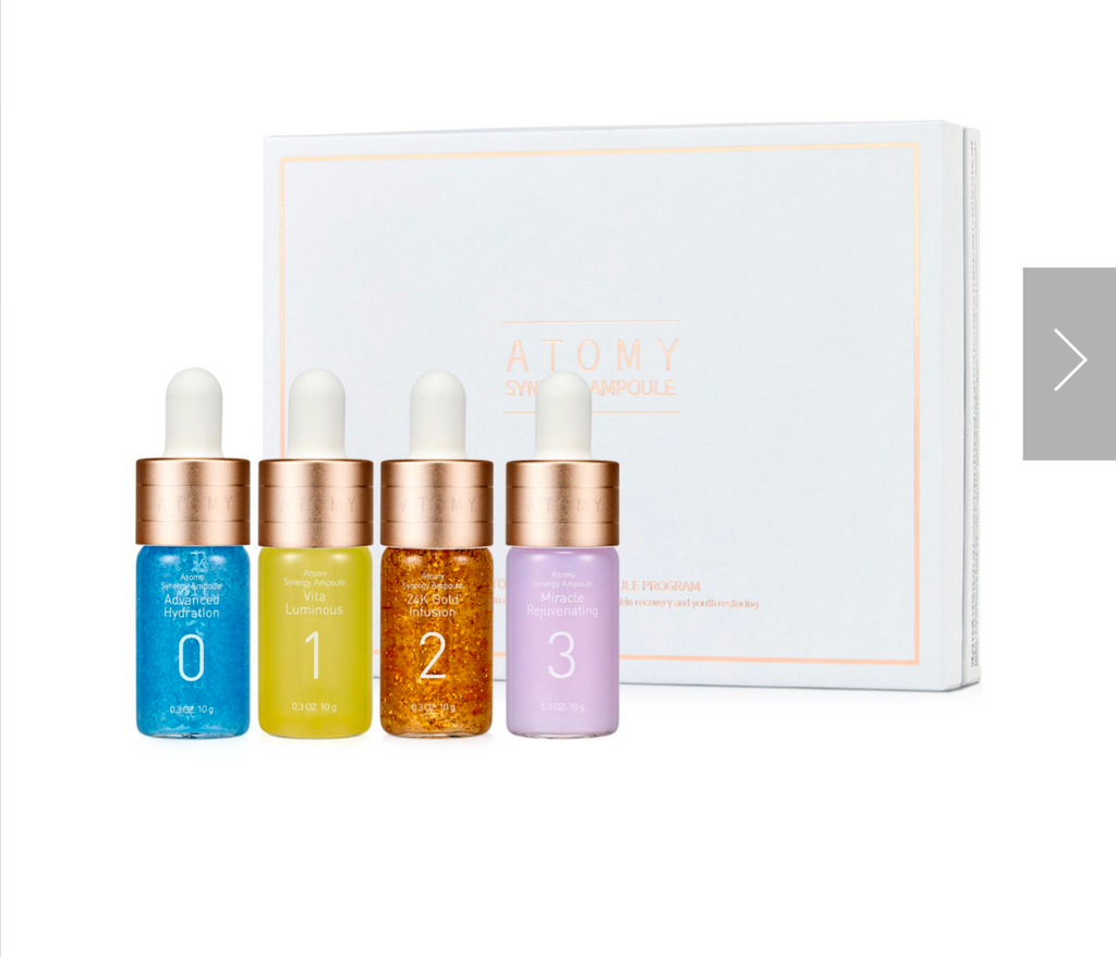 Información adicional sobre Tratamiento Intensivo Facial Synergy 4 Ampollas +45 Años, Hidratantes y Antienvejecimiento - Cosmética Coreana Atomy