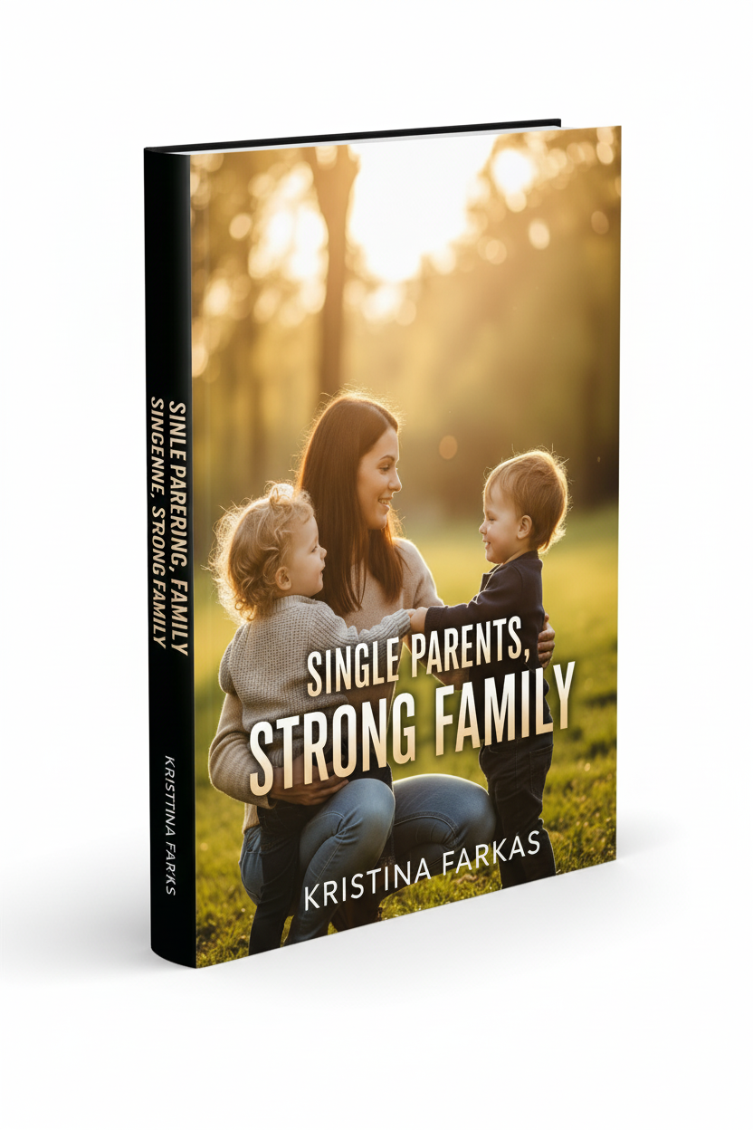 Single Parent Strong Family. Raising a Family Alone. 