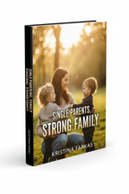 Single Parent Strong Family. Raising a Family Alone. 