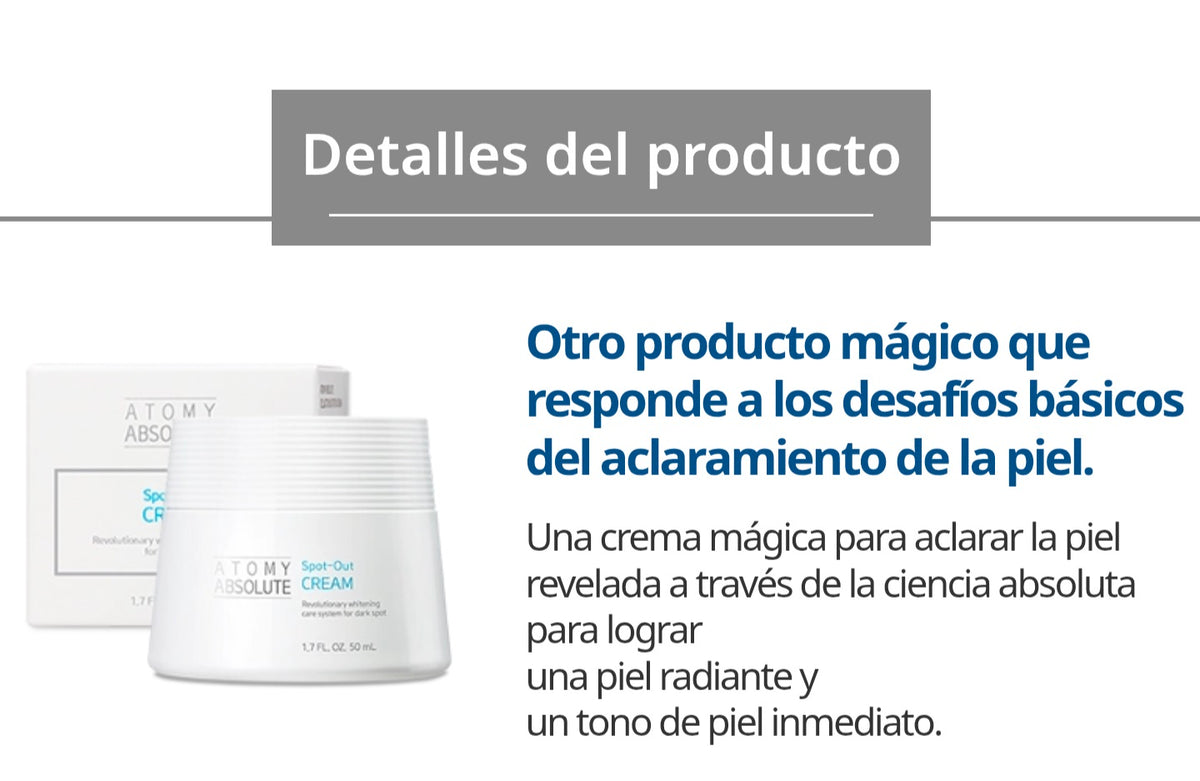 Set Cuidado Antiedad Absolute +45 Años, 6 Productos con Colágeno, Niacinamida y Ácido Hialurónico - vista adicional del producto (7) - Cosmética Coreana Atomy