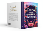 Diario de Sueños Nocturnos diario 30 días para interpretar sueños, sonambulismo y trastornos del sueño Acuario