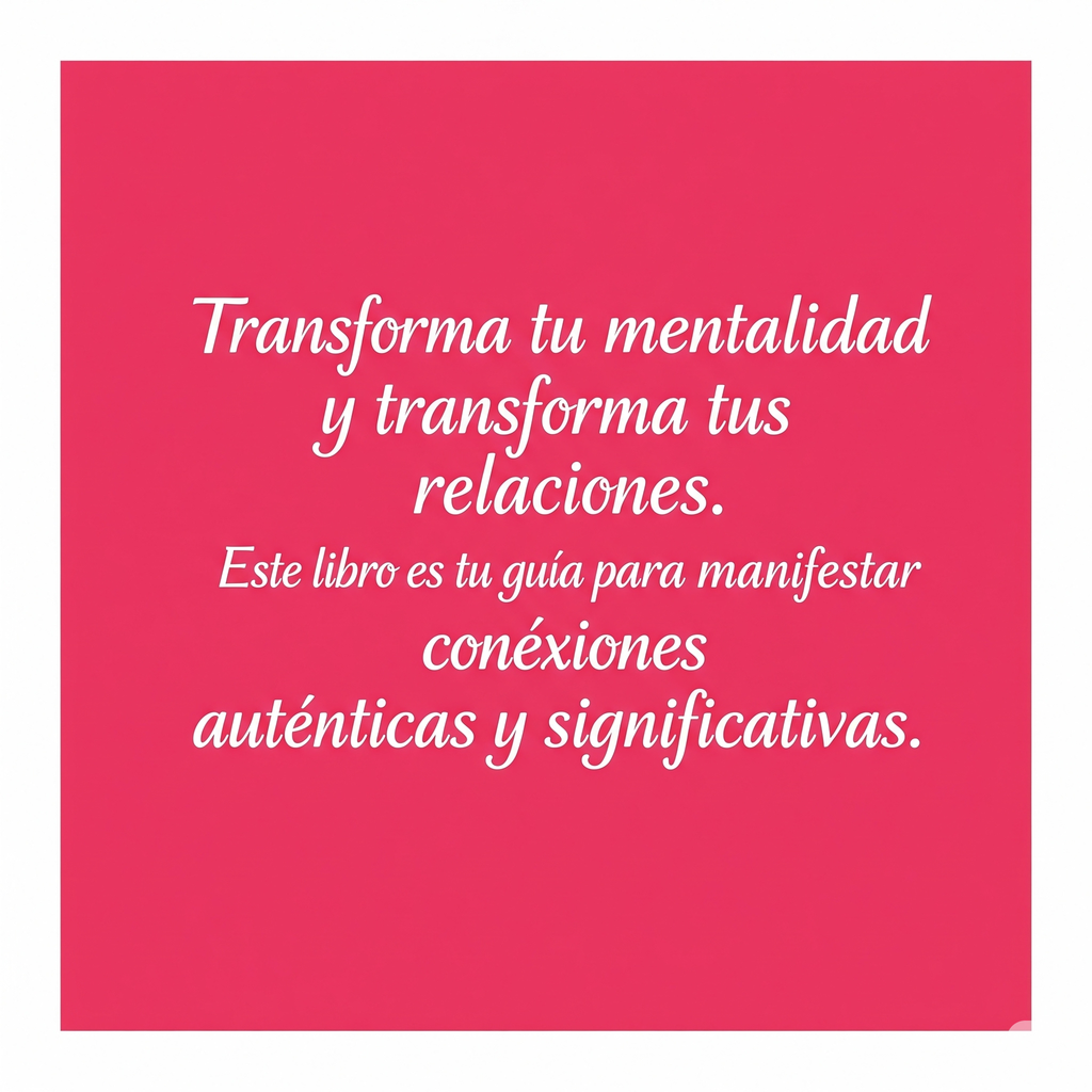 Afirma Tu Mente. Conexión y Relaciones