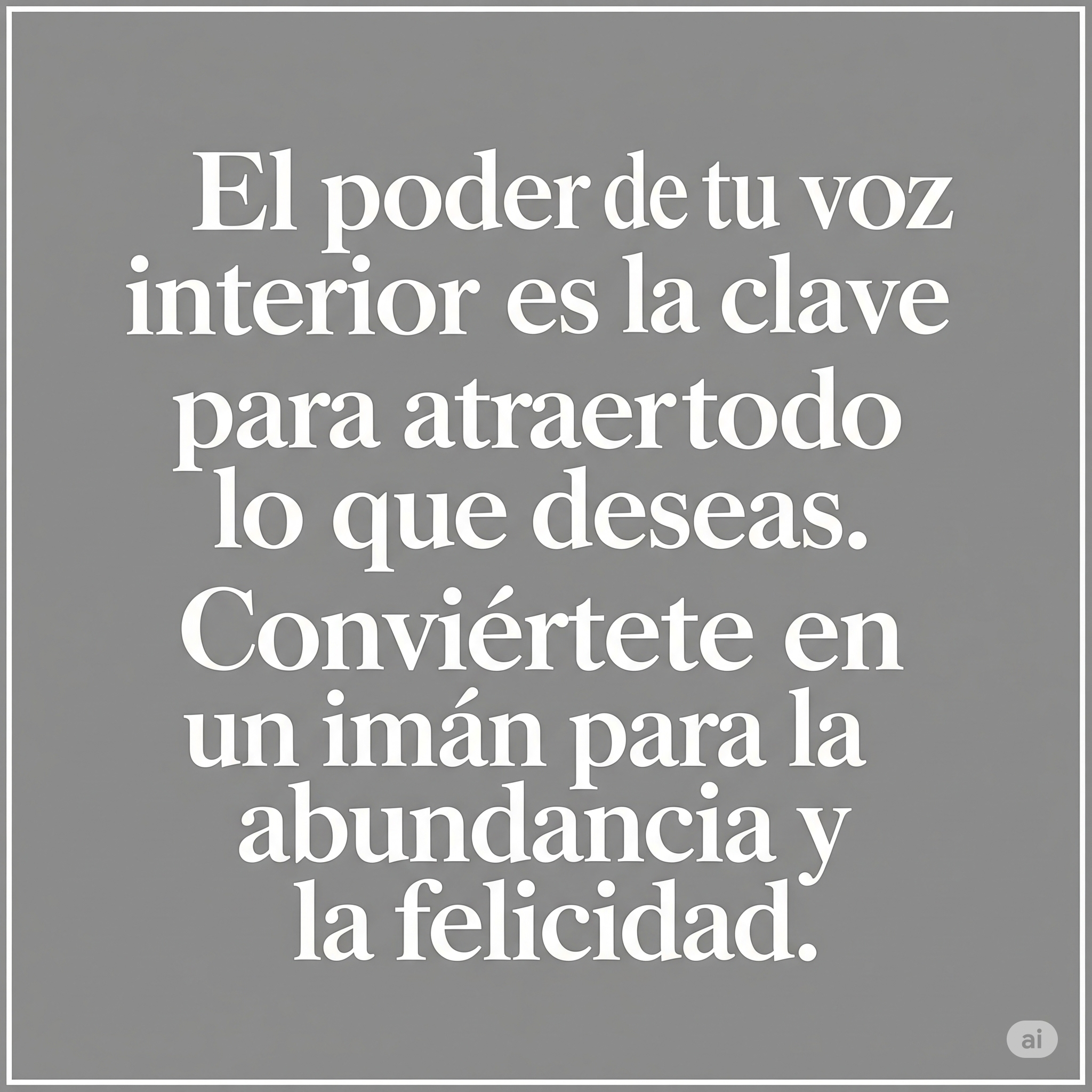 Afirma Tu Mente Abundancia Realización