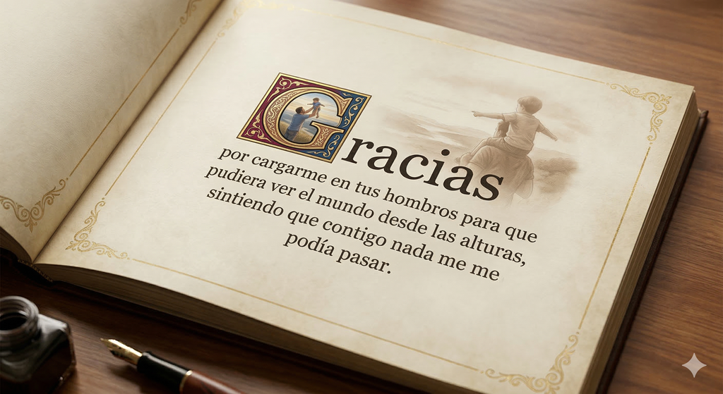 500 razones para darte las gracias Papá