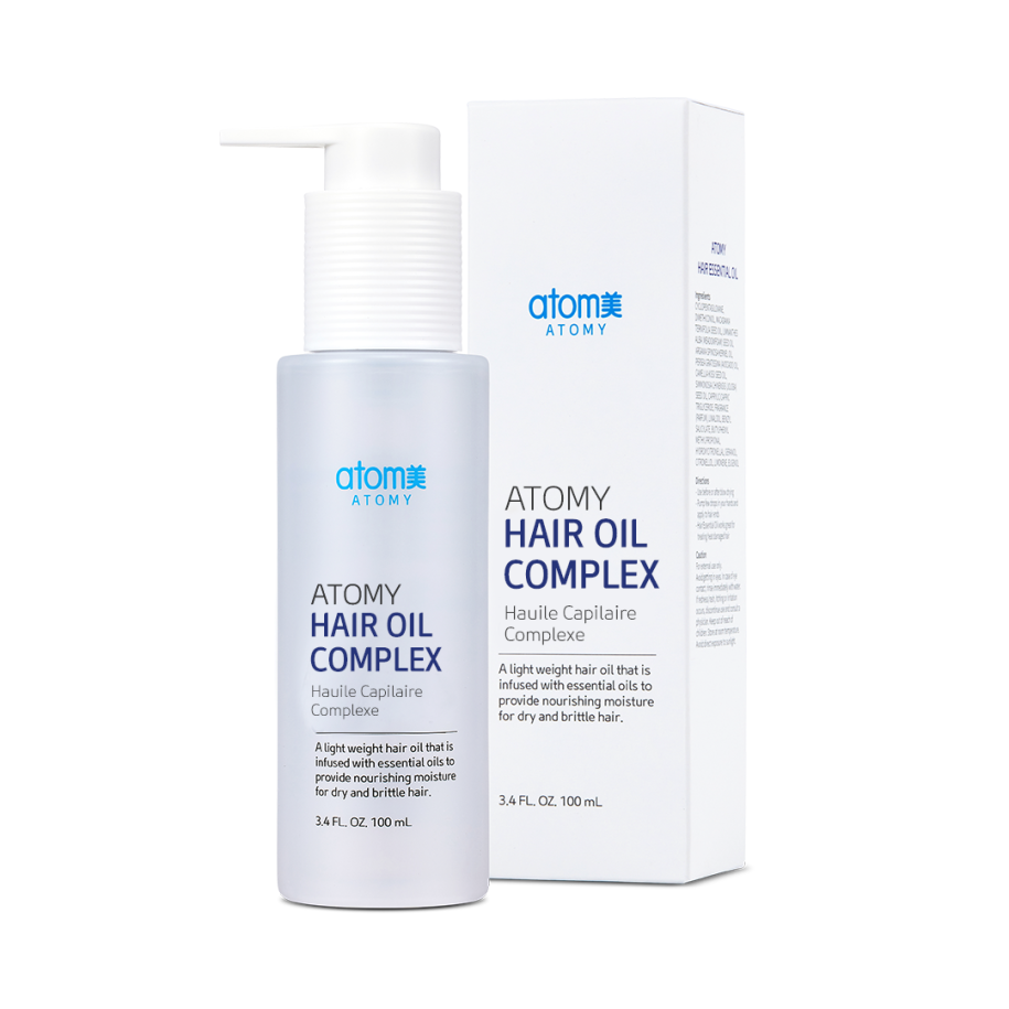 Aceite Capilar Korean Atomy 6 aceites esenciales 100 ml Nutrición y Brillo - Cosmética Coreana Atomy