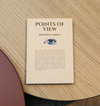 contraportada impresa de Points of View por Kristina Farkas Ediciones Jolie Pratt