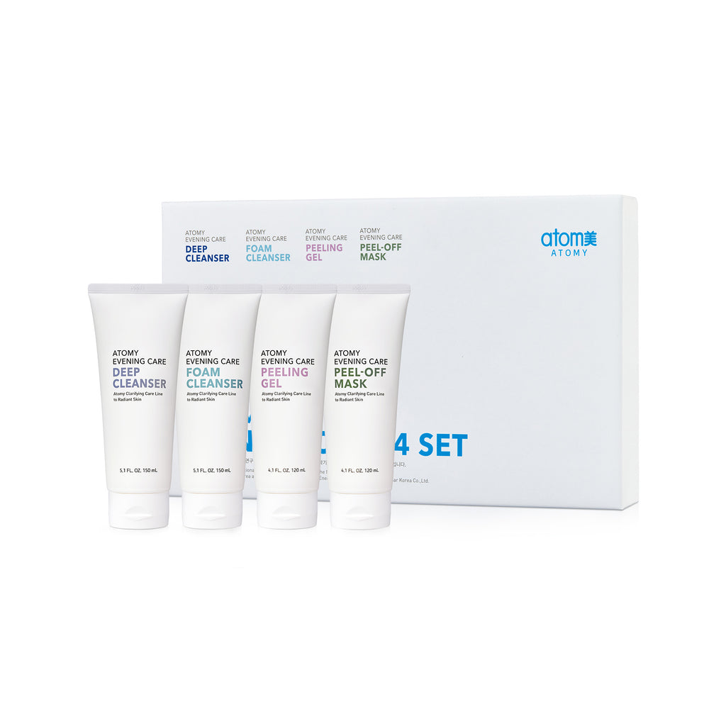Atomy Korean Night Care 4 x 150 ml Set Nocturno para Nutrición y Regeneración - Cosmética Coreana Atomy