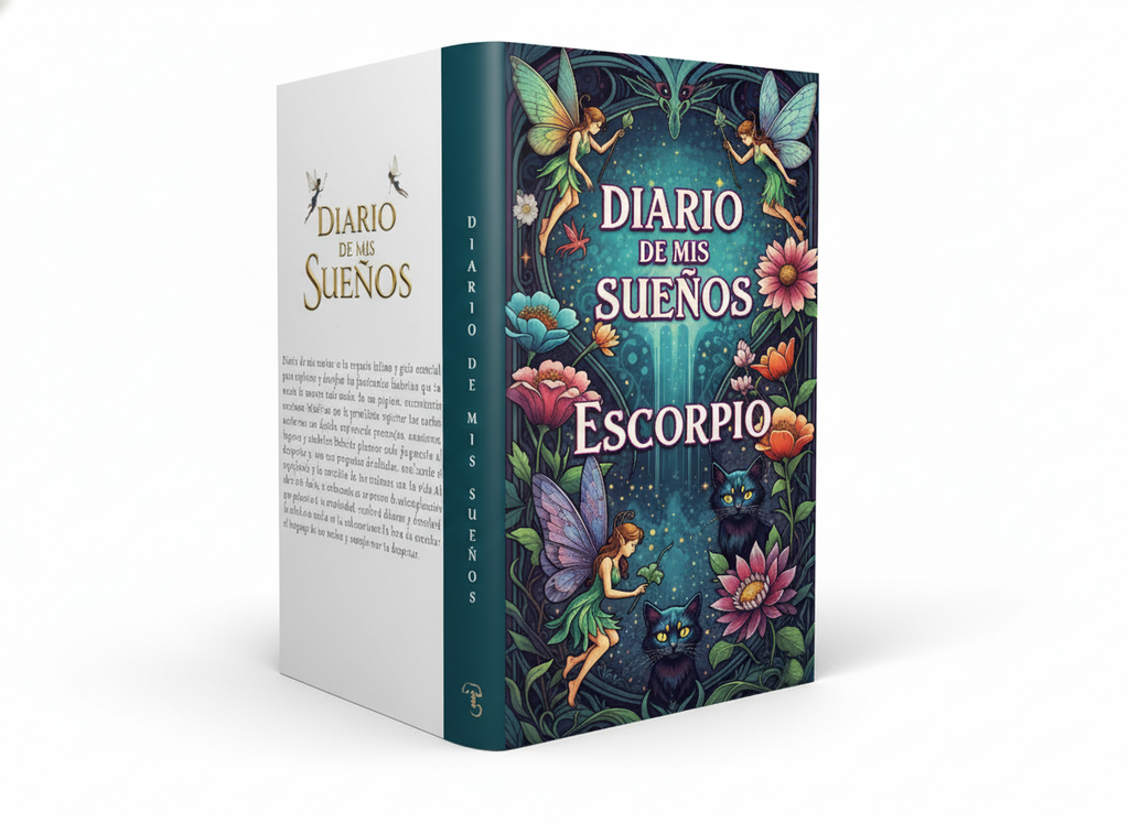 Diario de Sueños Nocturnos diario 30 días para interpretar sueños, sonambulismo y trastornos del sueño escorpio