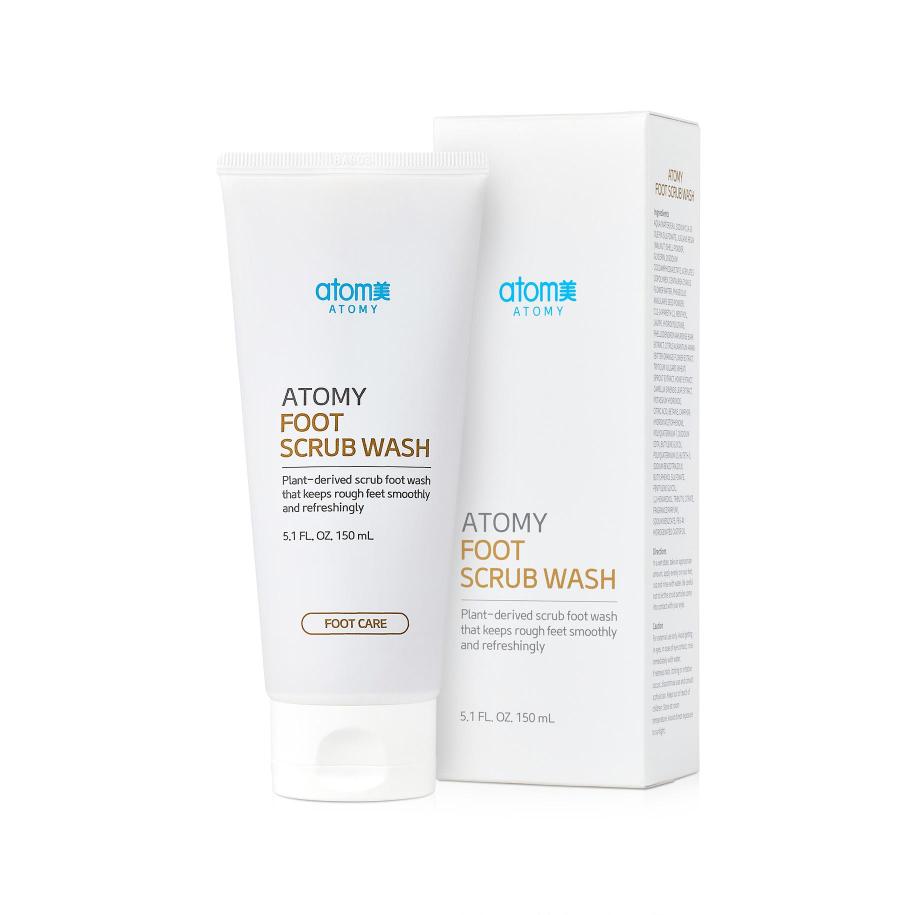 Exfoliante Pies Scrub Wash 150 Ml Para Pies Suaves E Hidratados. - Cosmética Coreana Atomy