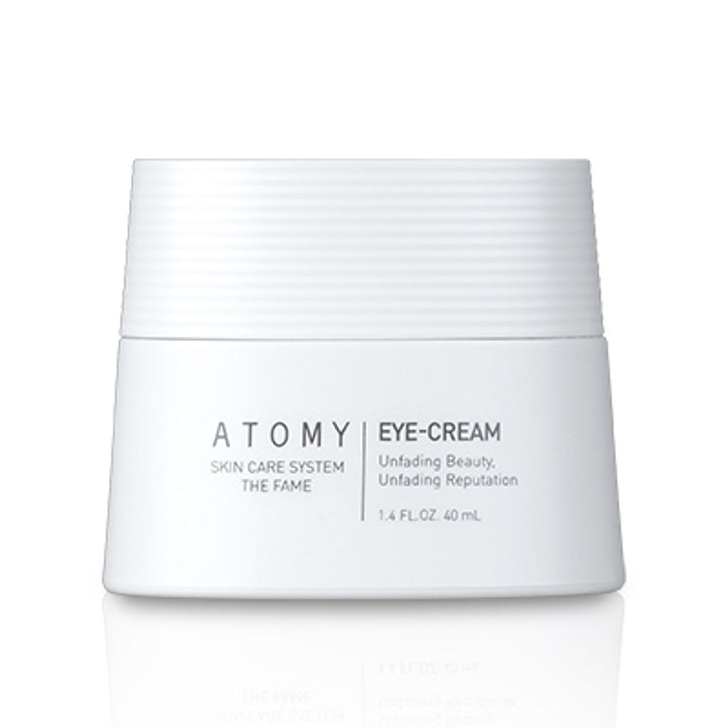 Contorno de ojos de Set Facial Completo -40 Años The Fame: Tónico, Esencia, Loción, Crema Nutritiva y Contorno de Ojos - Cosmética Coreana Atomy