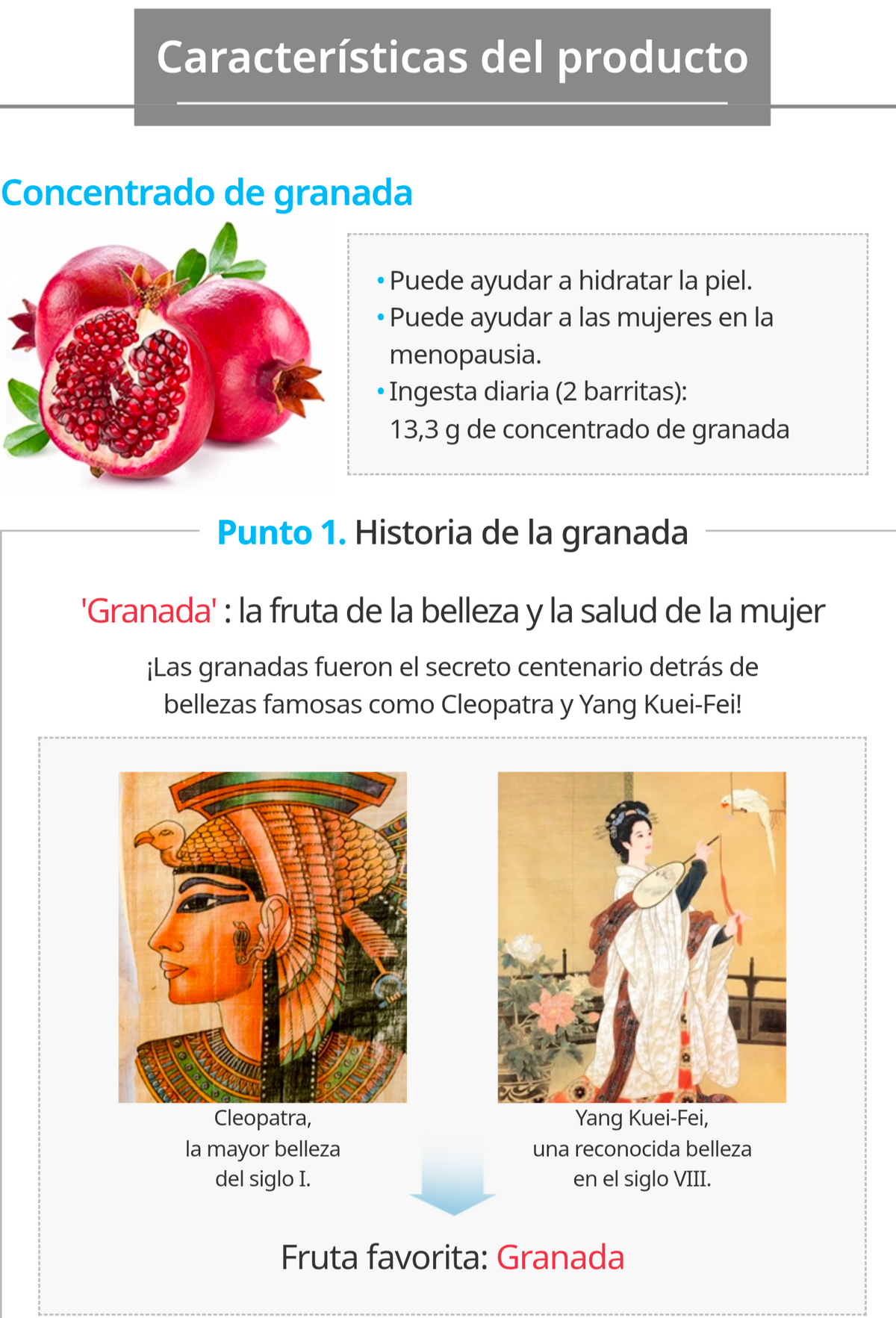 Suplemento Granada Beauty 60 Barritas de Gelatina con Ácido Elágico, Bienestar Hormonal Femenino - vista adicional del producto (3) - Cosmética Coreana Atomy