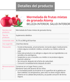 Suplemento Granada Beauty 60 Barritas de Gelatina con Ácido Elágico, Bienestar Hormonal Femenino - vista adicional del producto (5) - Cosmética Coreana Atomy