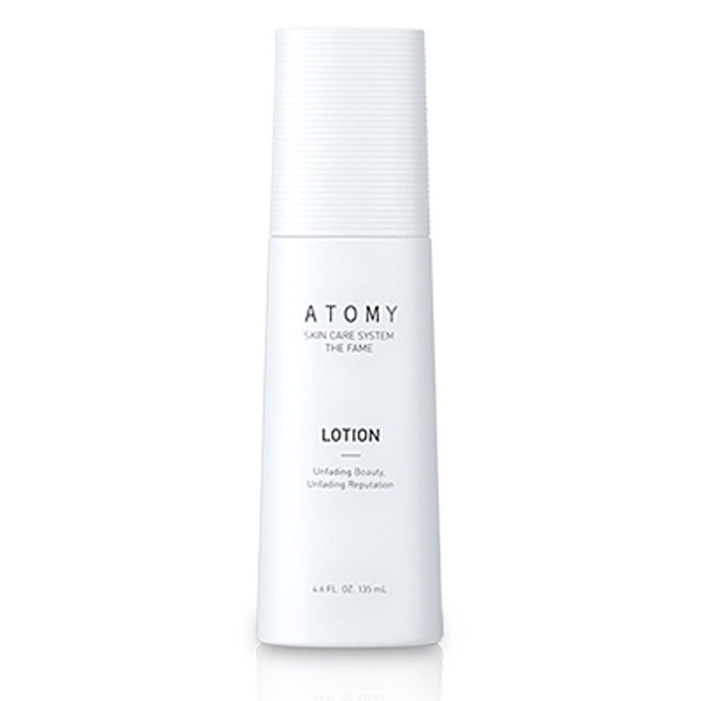 Loción de Set Facial Completo -40 Años The Fame: Tónico, Esencia, Loción, Crema Nutritiva y Contorno de Ojos - Cosmética Coreana Atomy