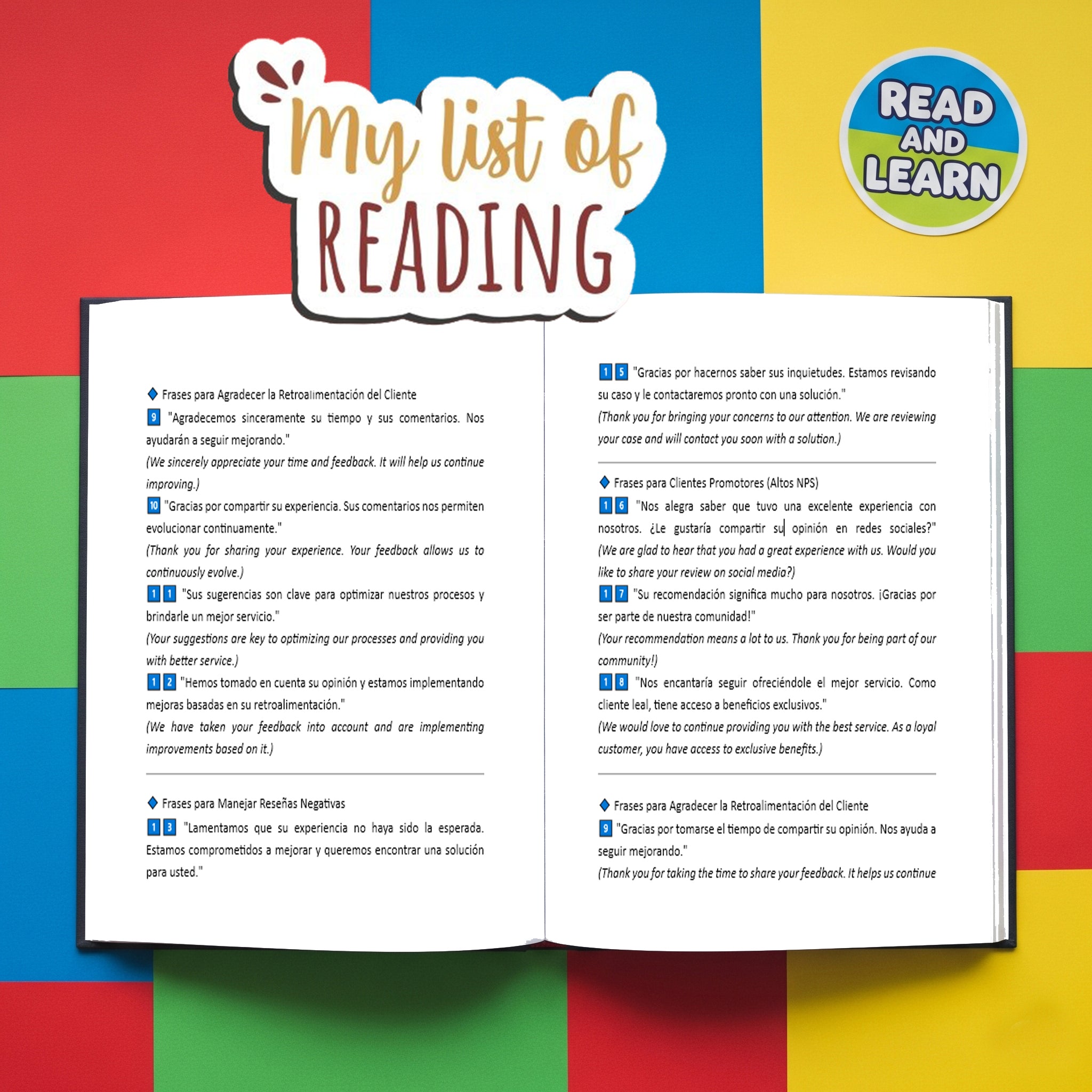 Manual atención al cliente