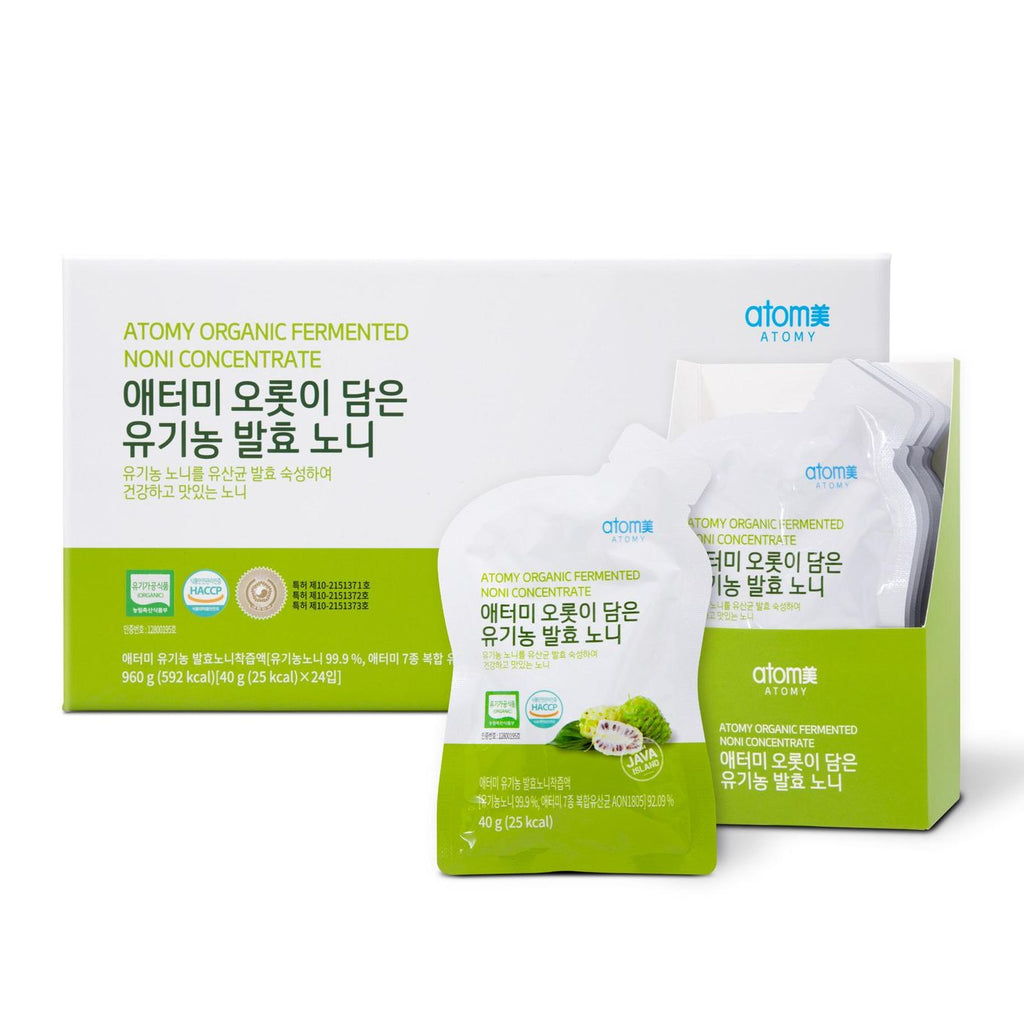 Suplemento Concentrado de Noni, Fruta Antioxidante Indonesia 24 ud - vista adicional del producto (1) - Cosmética Coreana Atomy