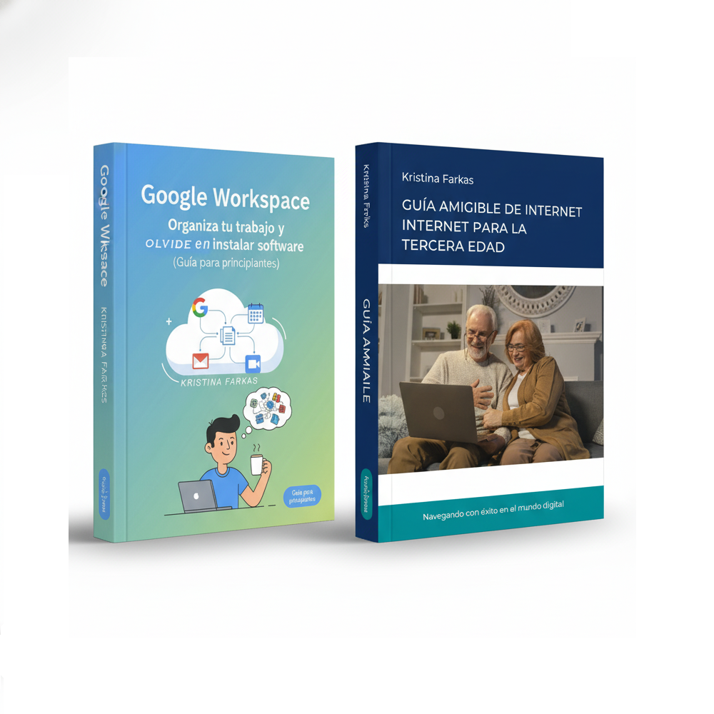 Pack Dominio Digital: Google Workspace y Guía para Mayores.