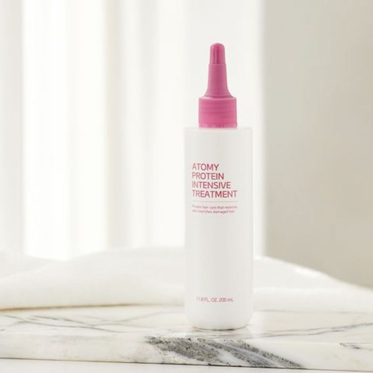 Tratamiento Reparador Capilar Protein Intensive 220 Ml - presentación y envase del producto - Cosmética Coreana Atomy