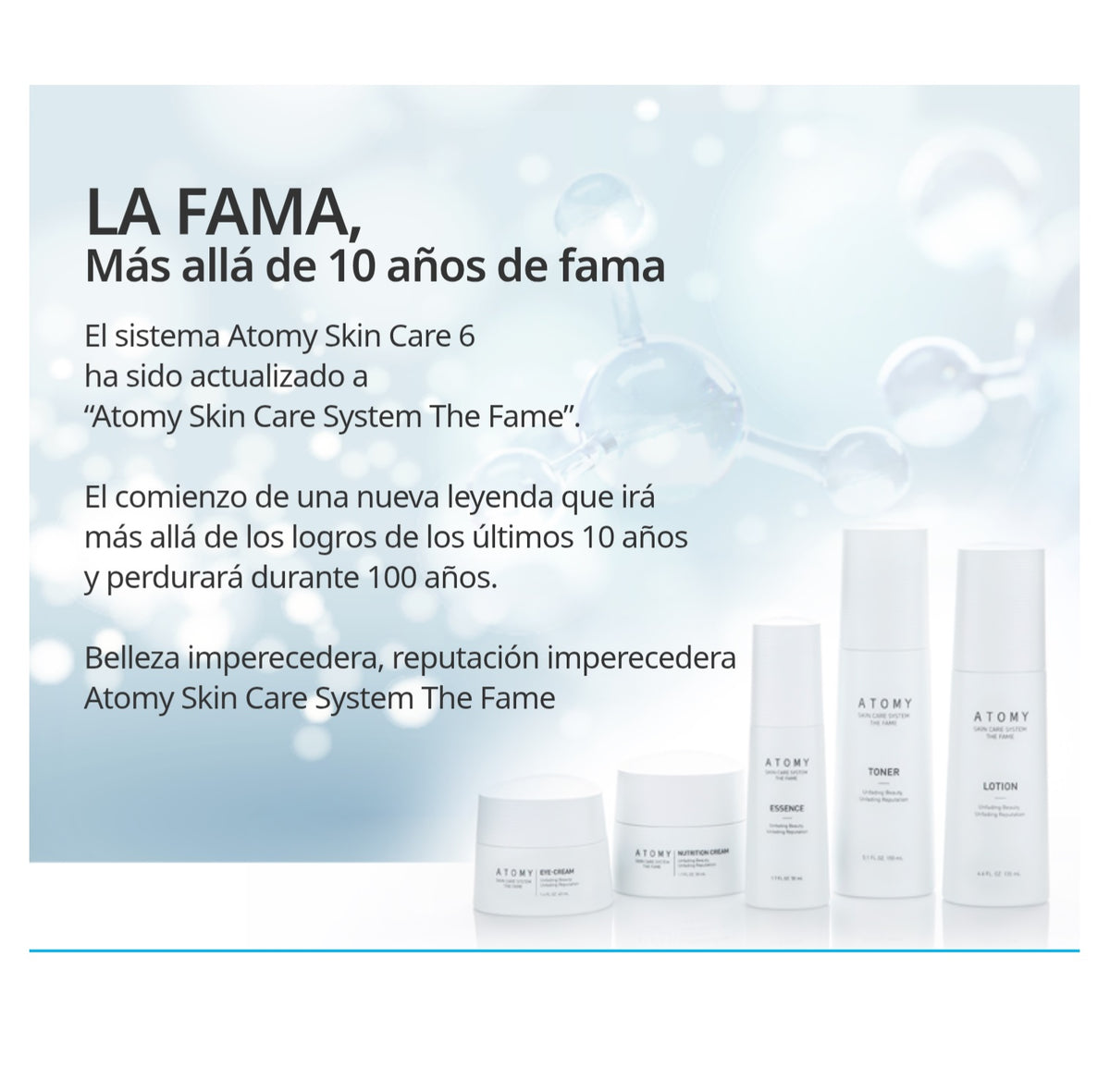 Set Facial Completo -40 Años The Fame: Tónico, Esencia, Loción, Crema Nutritiva y Contorno de Ojos (Cuidado Facial)