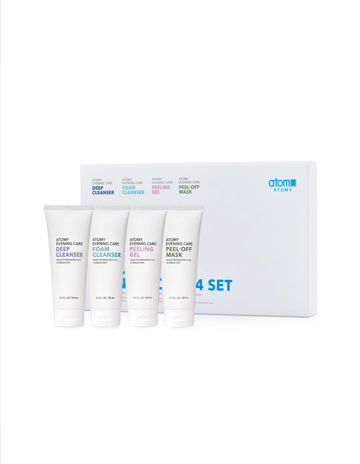 Producto incluido en el set de Night Care Set Nocturno 4 x 150 ml, 4 Pasos: 2 Limpieza Profunda y 2 Peel-Off, Todo Tipo de Piel - Cosmética Coreana Atomy