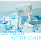 Set de Viaje Limpieza Facial, Capilar y Cuerpo, 6 Productos Esenciales 6 x 40 ml - presentación y envase del producto - Cosmética Coreana Atomy