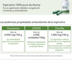 Spirulina 100% Pura, Alta en Proteínas, Vitaminas y Antioxidantes - vista adicional del producto (2) - Cosmética Coreana Atomy