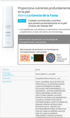 Sérum de The Fame Esencia Facial Concentrada 50 ml, Hidratante y Antiedad, Todo Tipo de Piel - Cosmética Coreana Atomy