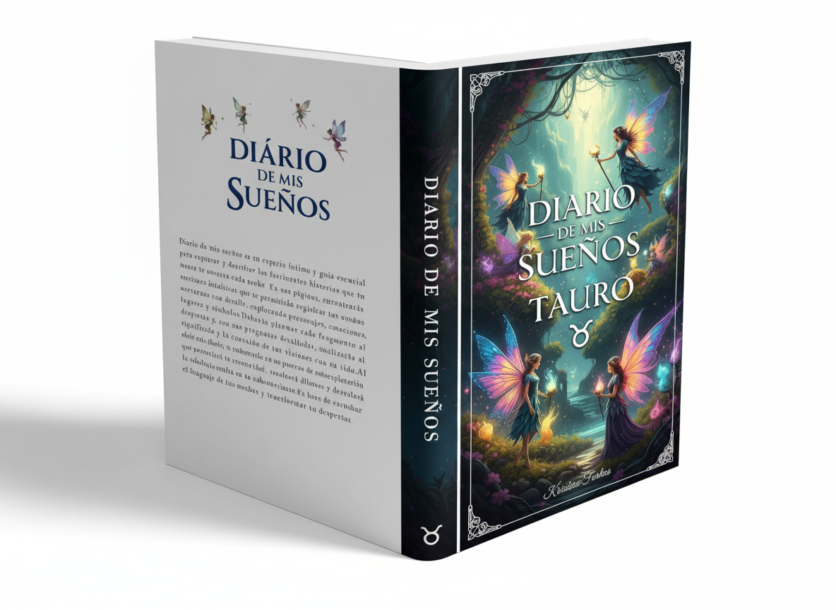 Diario de Sueños Nocturnos diario 30 días para interpretar sueños, sonambulismo y trastornos del sueño tauro