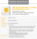 Vitamina C 180g, 90 Sobres de 2g c/u, Antioxidante con 7 Tipos de Alimentos - vista adicional del producto (1) - Cosmética Coreana Atomy